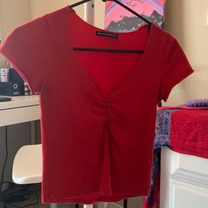 Red Brandy Melville Gina Top